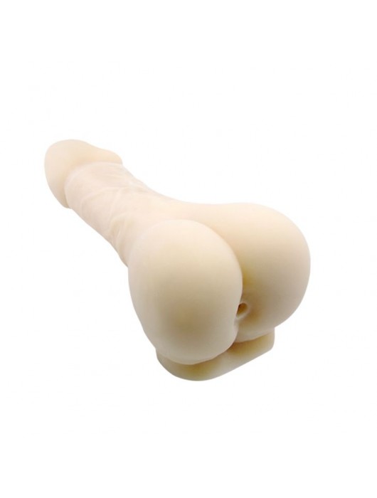 Мастурбатор-насадка Bigger Man - 21,5 см. - Baile - в Сызрани купить с доставкой