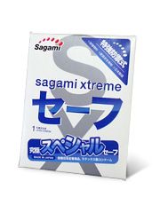 Презерватив Sagami Xtreme Ultrasafe с двойным количеством смазки - 1 шт. - Sagami - купить с доставкой в Сызрани