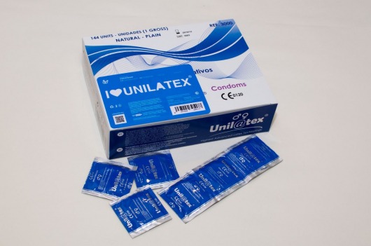 Классические презервативы Unilatex Natural Plain - 144 шт. - Unilatex - купить с доставкой в Сызрани