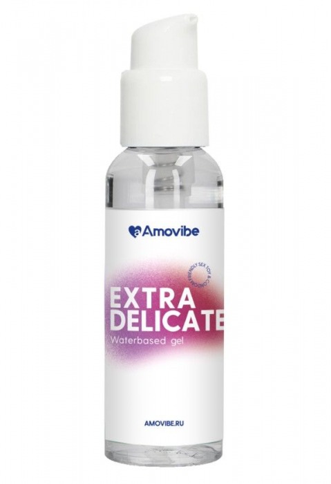 Гель на водной основе Amovibe Extra Delicate - 100 мл. - Amovibe - купить с доставкой в Сызрани