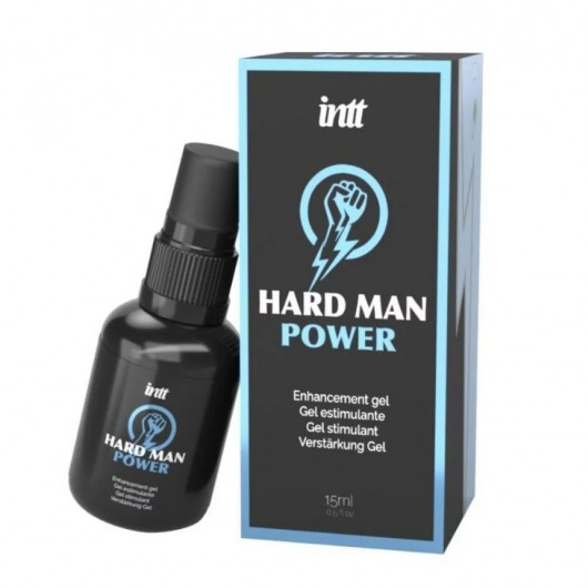 Стимулирующий гель для мужчин Hard Man Power - 15 мл. - INTT - купить с доставкой в Сызрани