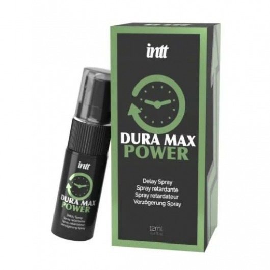 Пролонгирующий спрей Dura Max - 12 мл. - INTT - купить с доставкой в Сызрани