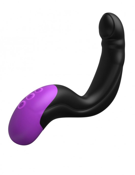 Черно-фиолетовый вибромассажёр простаты Hyper-Pulse P-Spot Massager - Pipedream - в Сызрани купить с доставкой