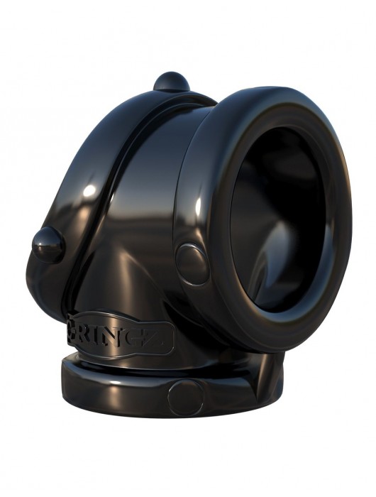 Черное эрекционное кольцо Rock Hard Cock Pipe - Pipedream - в Сызрани купить с доставкой