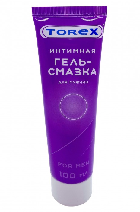 Гель-смазка на водной основе For Men - 100 мл. - Torex - купить с доставкой в Сызрани