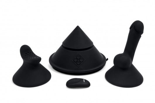 Конусный вибромассажер Cowgirl Cone с 2 насадками - CowGirl - купить с доставкой в Сызрани