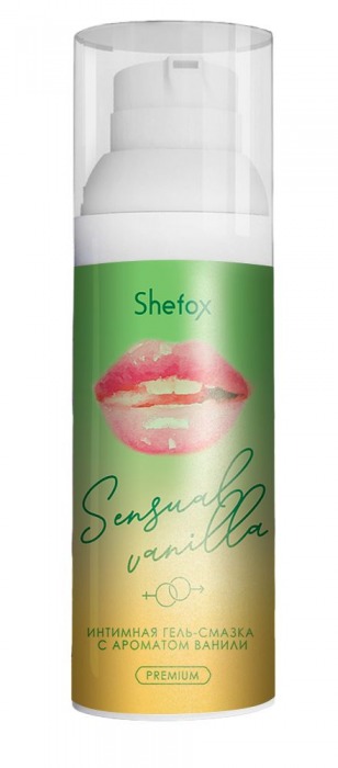 Интимная гель-смазка Shefox Premium «Чувственная ваниль» - 50 мл. - Shefox - купить с доставкой в Сызрани