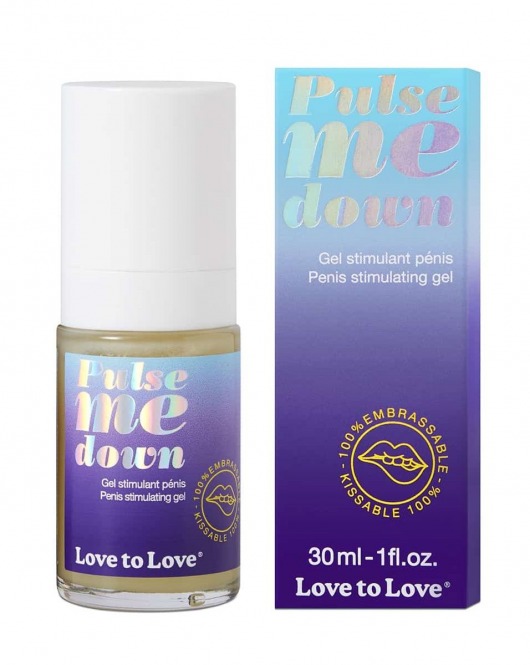 Стимулирующий гель для пениса Pulse Me Down - 30 мл. - Love to Love - купить с доставкой в Сызрани