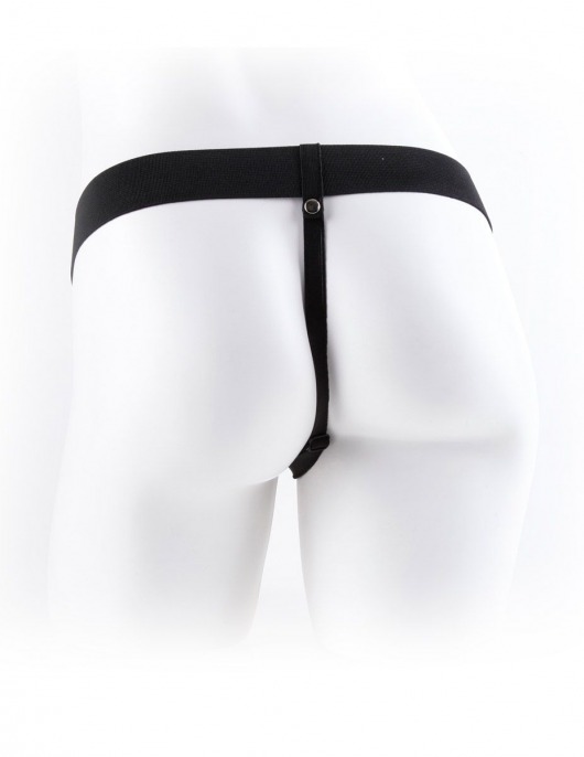 Полый страпон телесного цвета Hollow Strap-On with Balls - 24 см. - Pipedream - купить с доставкой в Сызрани