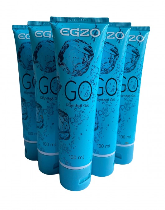 Набор из 5 пролонгирующих лубрикантов на водной основе Egzo Go (по 100 мл.) - EGZO - купить с доставкой в Сызрани