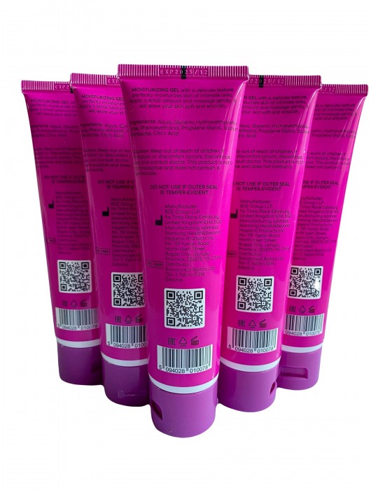 Набор из 5 согревающих лубрикантов на водной основе Egzo Yes (по 100 мл.) - EGZO - купить с доставкой в Сызрани