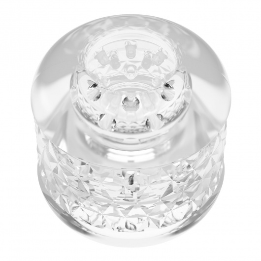 Прозрачный сквозной мастурбатор Crystle - Baile - в Сызрани купить с доставкой