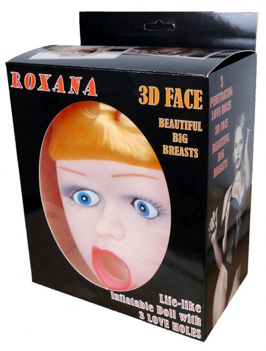 Надувная секс-кукла Roxana 3D - Boys of Toys - в Сызрани купить с доставкой