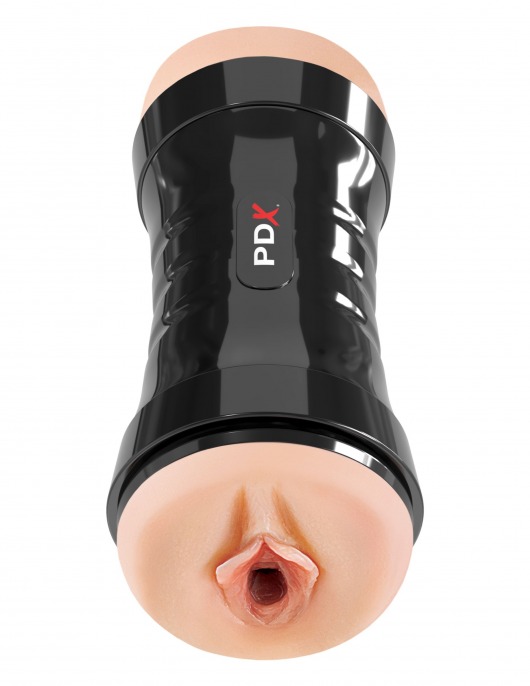 Двусторонний мастурбатор в колбе Super Flip-A-Pussy Over - Pipedream - в Сызрани купить с доставкой