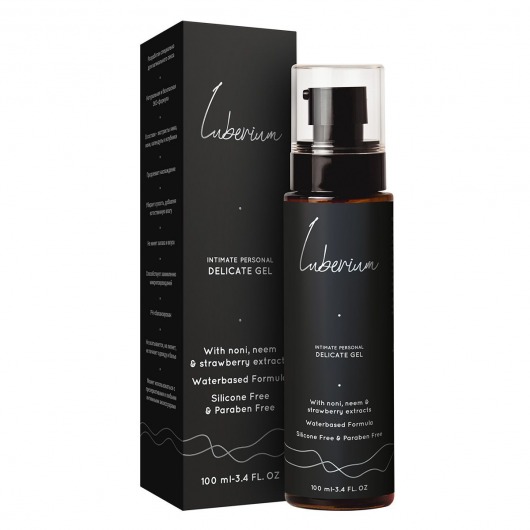 Интимный гель с экстрактами нони, нима и клубники Luberium Delicate Waterbased - 100 мл. - Luberium - купить с доставкой в Сызрани