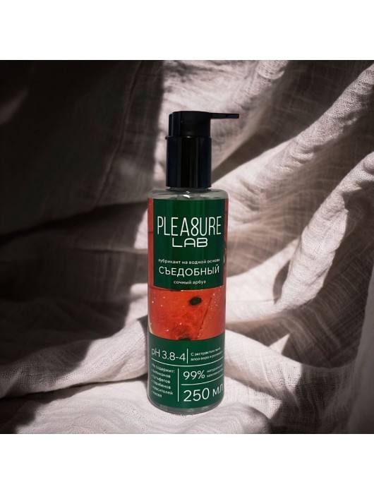 Лубрикант на водной основе Pleasure Lab с ароматом арбуза - 250 мл. - Pleasure Lab - купить с доставкой в Сызрани