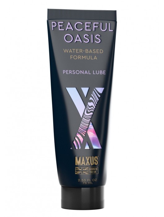 Интимный гель на водной основе MAXUS Peaceful Oasis - 75 мл. - Maxus - купить с доставкой в Сызрани