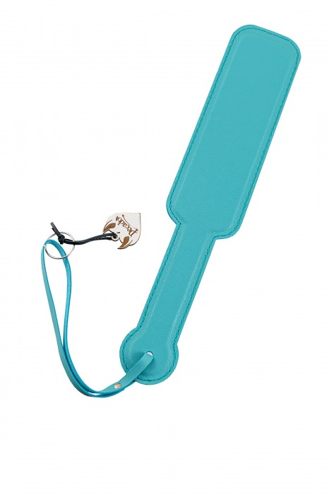 Голубой кожаный пэддл - 37 см. - Pecado - купить с доставкой в Сызрани