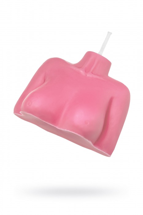 Розовая сувенирная свеча «Женский силуэт» - Pecado - купить с доставкой в Сызрани