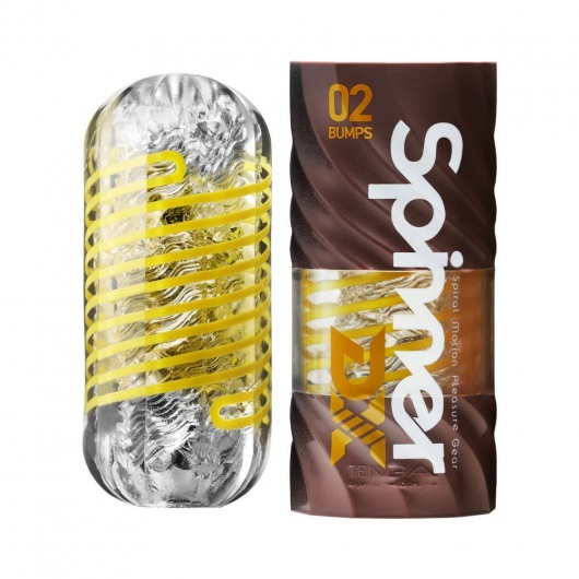 Мастурбатор Tenga Spinner DX 02 Bumps - Tenga - в Сызрани купить с доставкой