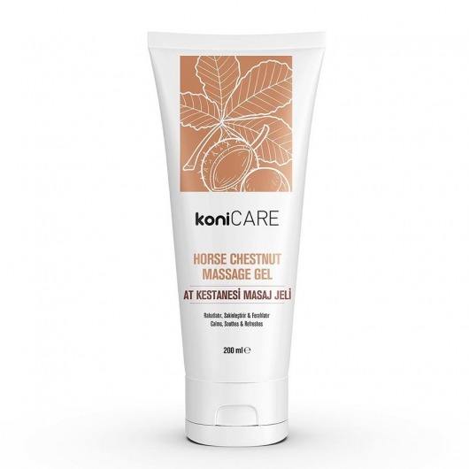 Расслабляющий массажный гель Konicare Horse Chestnut Massage Gel - 200 мл. - KoniCARE - купить с доставкой в Сызрани