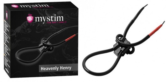 Эрекционное лассо для электростимуляции HEAVENLY HENRY - MyStim - купить с доставкой в Сызрани