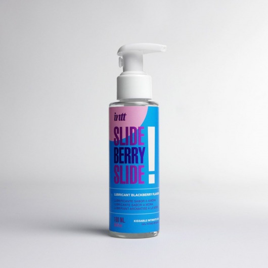 Увлажняющий гель с ароматом ежевики Slide Berry Slide - 100 мл. - INTT - купить с доставкой в Сызрани