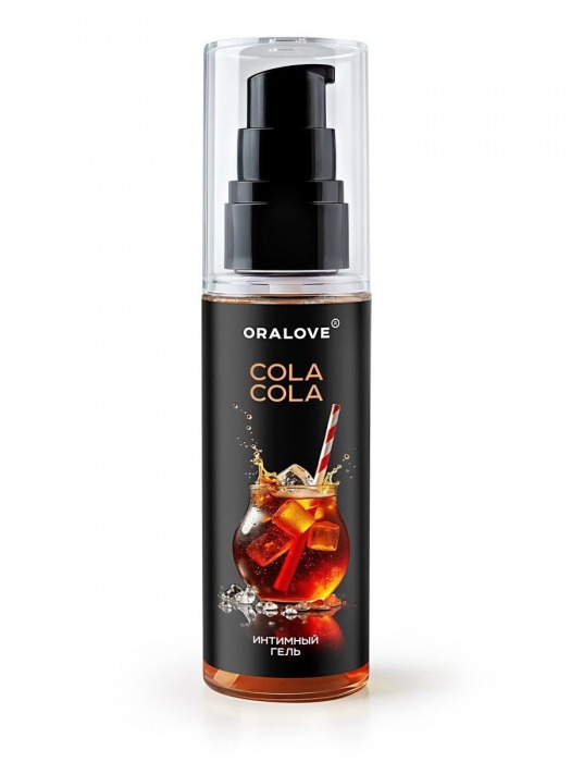 Съедобная смазка на водной основе с ароматом колы - 60 гр. - Биоритм - купить с доставкой в Сызрани