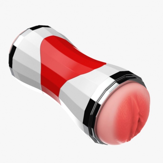 Двусторонний мастурбатор в колбе Power Grip Cup - вагина и ротик - Boys of Toys - в Сызрани купить с доставкой