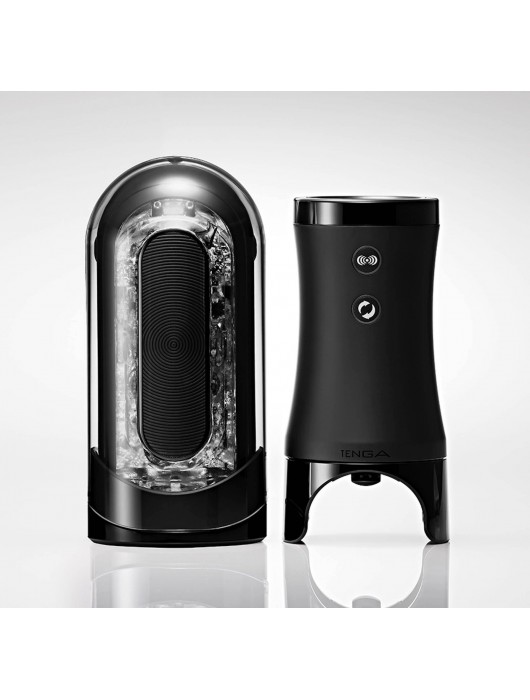 Набор Tenga Flip Zero Electronic Vibrotation: мастурбатор с вибрацией и устройство вращения - Tenga - в Сызрани купить с доставкой