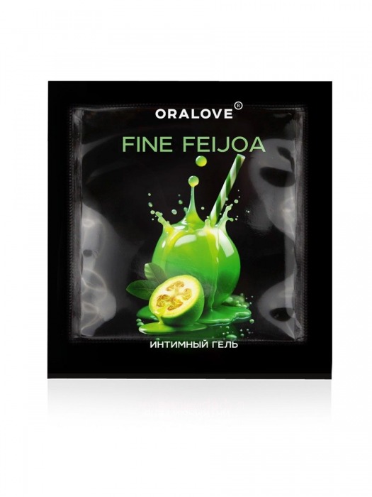 Саше съедобной оральной смазки OraLove с ароматом фейхоа - 3 гр. - Биоритм - купить с доставкой в Сызрани