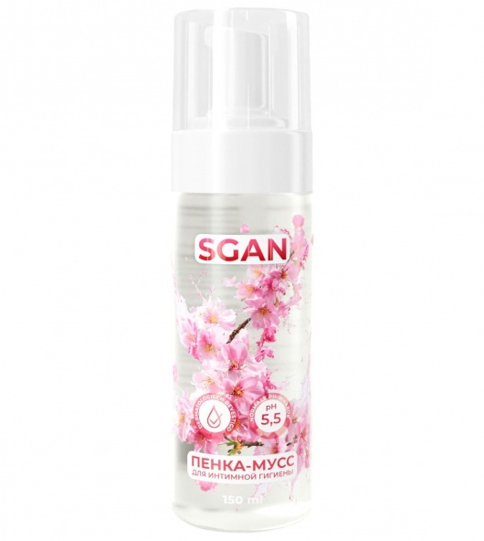 Пенка-мусс для интимной гигиены SGAN с пребиотиками - 150 мл. - SGAN - купить с доставкой в Сызрани