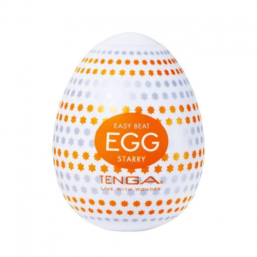 Мастурбатор-яйцо Tenga Egg Starry - Tenga - в Сызрани купить с доставкой
