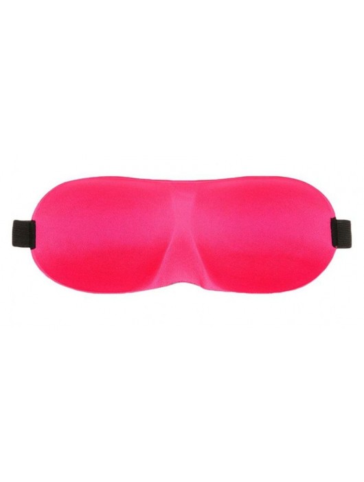 Розовая глухая маска на резинке - Sitabella - купить с доставкой в Сызрани