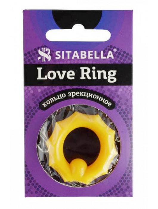 Цветное эрекционное кольцо Love Ring - Sitabella - в Сызрани купить с доставкой
