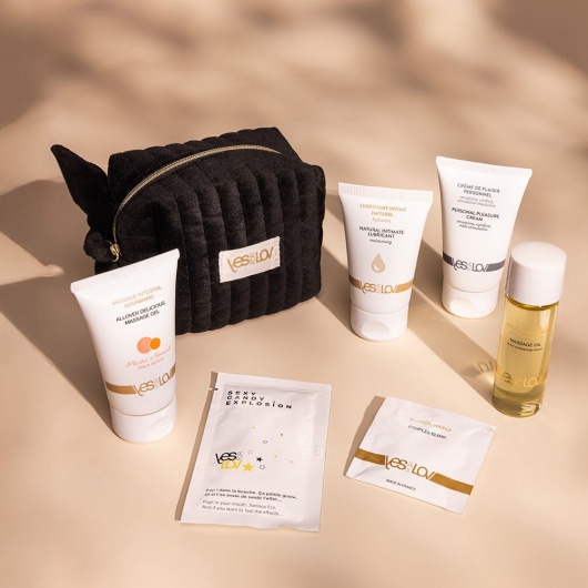 Набор YESforLOV La Trousse Enchantée в черной косметичке - YESforLOV - купить с доставкой в Сызрани