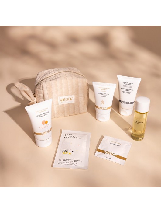 Набор YESforLOV La Trousse Enchantée в бежевой косметичке - YESforLOV - купить с доставкой в Сызрани