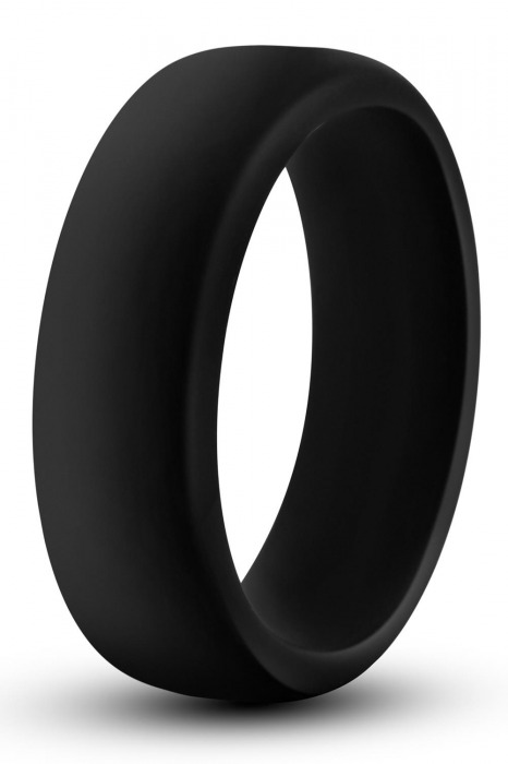 Черное эрекционное кольцо Silicone Go Pro Cock Ring - Blush Novelties - в Сызрани купить с доставкой