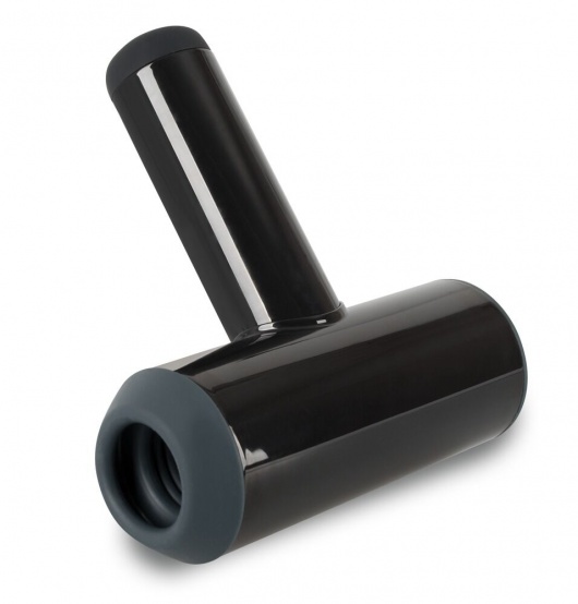 Черный мастурбатор с удобной ручкой Masturbator with 2 Functions - Orion - в Сызрани купить с доставкой