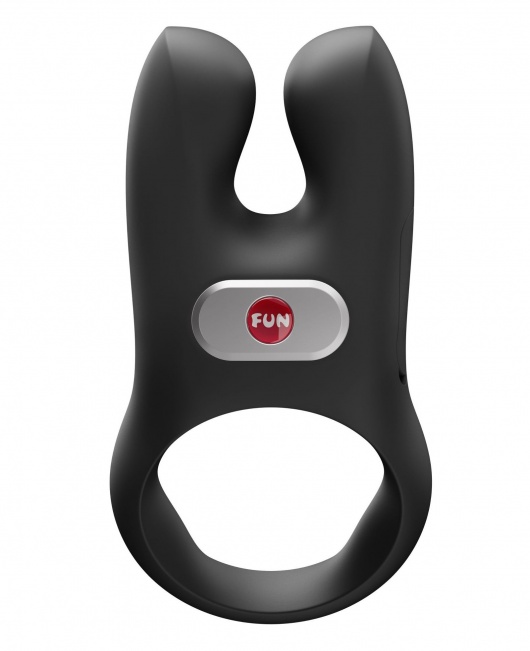 Черное эрекционное виброкольцо Nos - Fun Factory - в Сызрани купить с доставкой