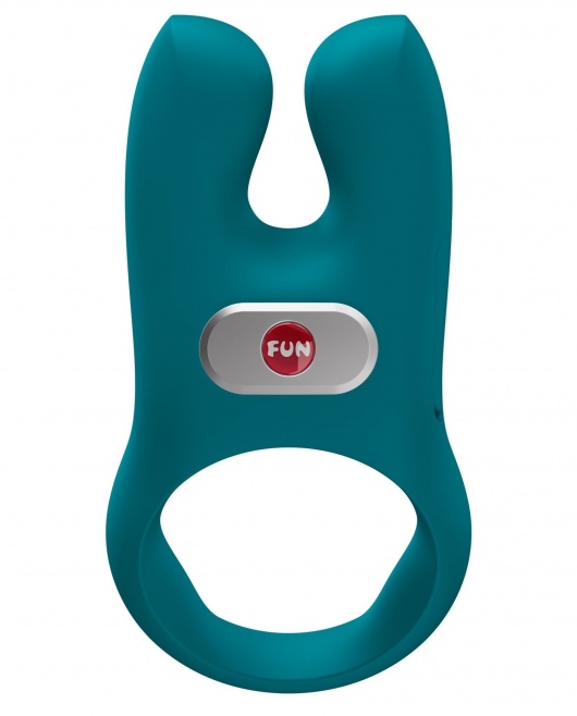 Зеленое эрекционное виброкольцо Nos - Fun Factory - в Сызрани купить с доставкой