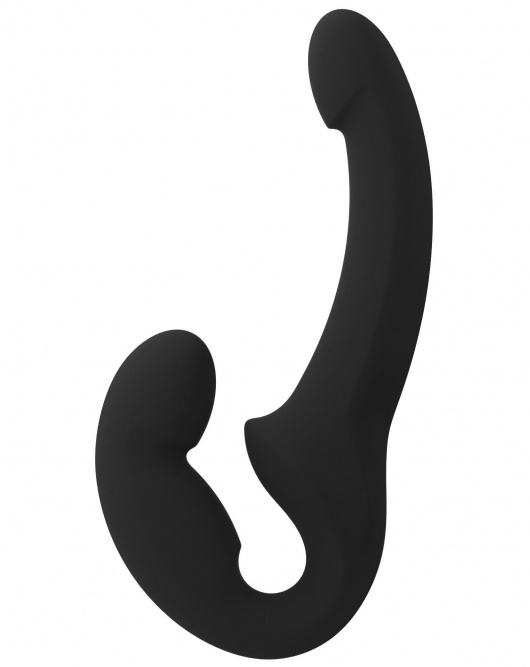 Черный безремневой страпон Share Lite - Fun Factory - купить с доставкой в Сызрани