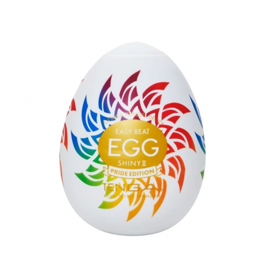 Мастурбатор-яйцо Tenga Egg Shiny II Pride Edition - Tenga - в Сызрани купить с доставкой