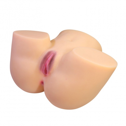 Телесный мастурбатор Liora с 2 любовными тоннелями - Baile - в Сызрани купить с доставкой