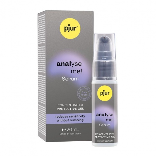 Расслабляющая анальная сыворотка pjur Analyse Me Serum - 20 мл. - Pjur - купить с доставкой в Сызрани