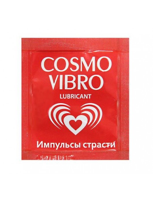 Пробник женского стимулирующего лубриканта на силиконовой основе Cosmo Vibro - 3 гр. - Биоритм - купить с доставкой в Сызрани