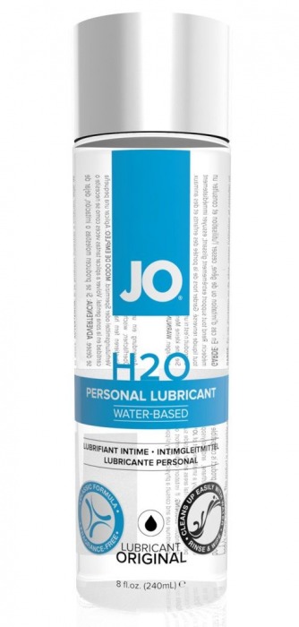 Нейтральный лубрикант на водной основе JO Personal Lubricant H2O - 240 мл. - System JO - купить с доставкой в Сызрани