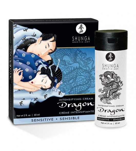 Интимный мужской крем SHUNGA DRAGON SENSITIVE - 60 мл. - Shunga - купить с доставкой в Сызрани