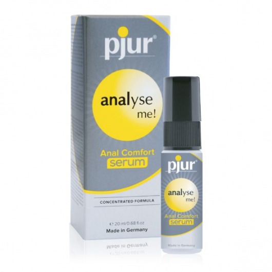 Анальный спрей pjur ANALYSE ME Serum - 20 мл. - Pjur - купить с доставкой в Сызрани