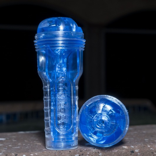 Мастурбатор Fleshlight Turbo - Trust Blue Ice - Fleshlight - в Сызрани купить с доставкой